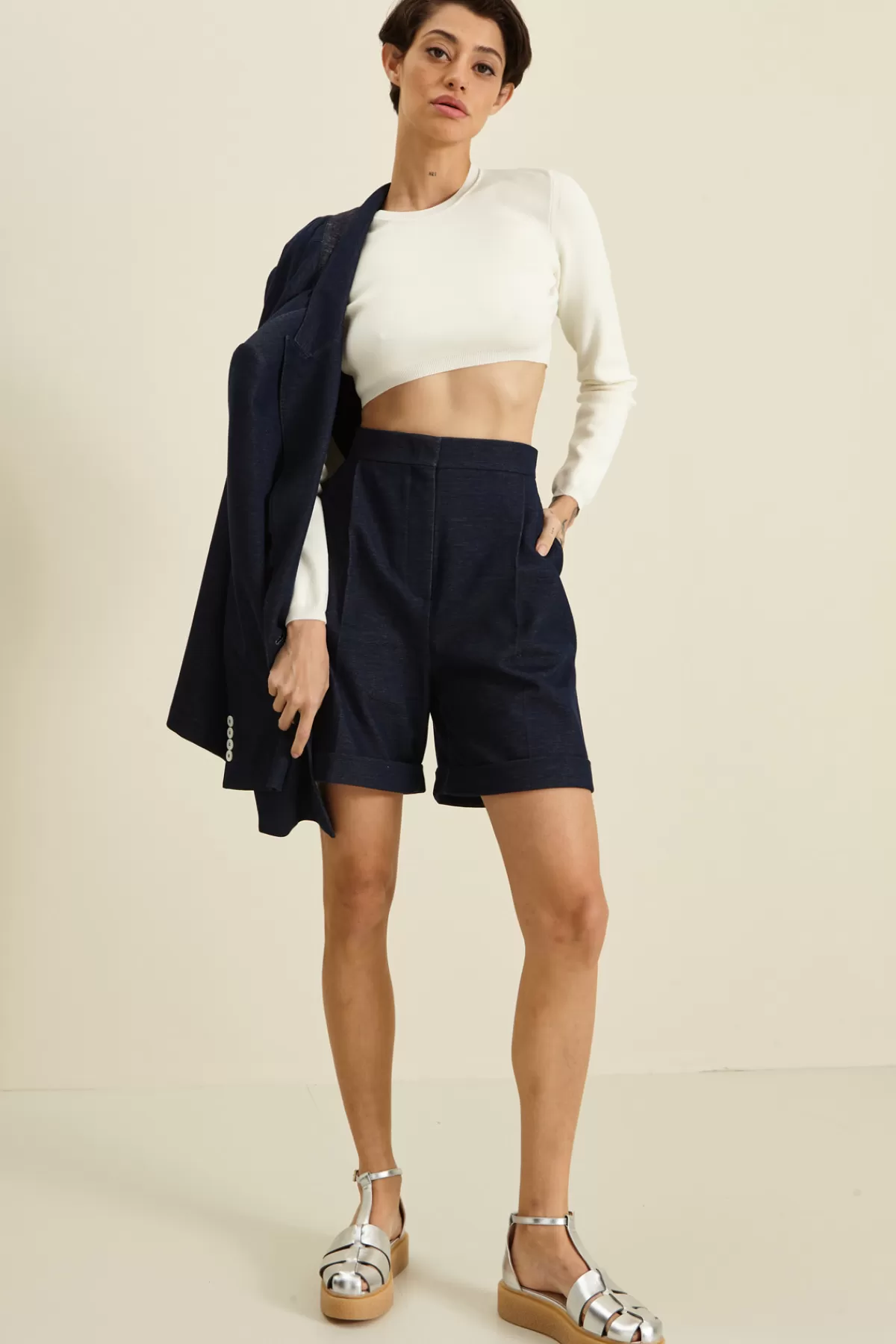 Fashion Market Crop top in cotone