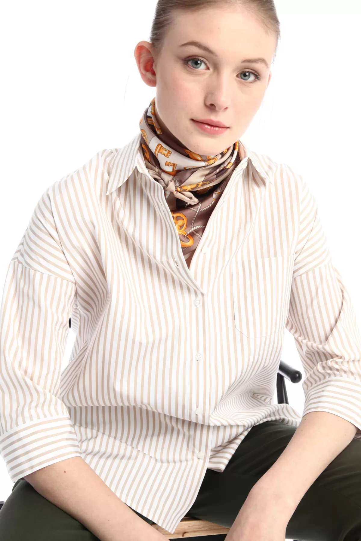 Fashion Market Foulard in twill di seta