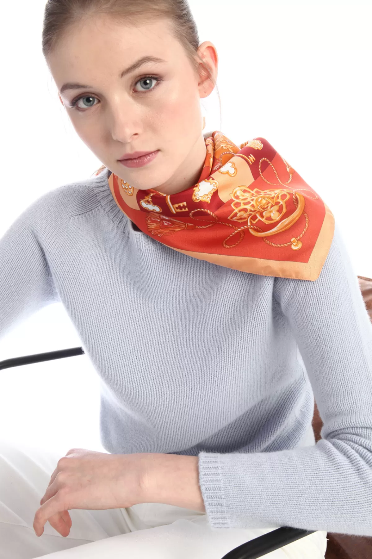 Fashion Market Foulard in twill di seta