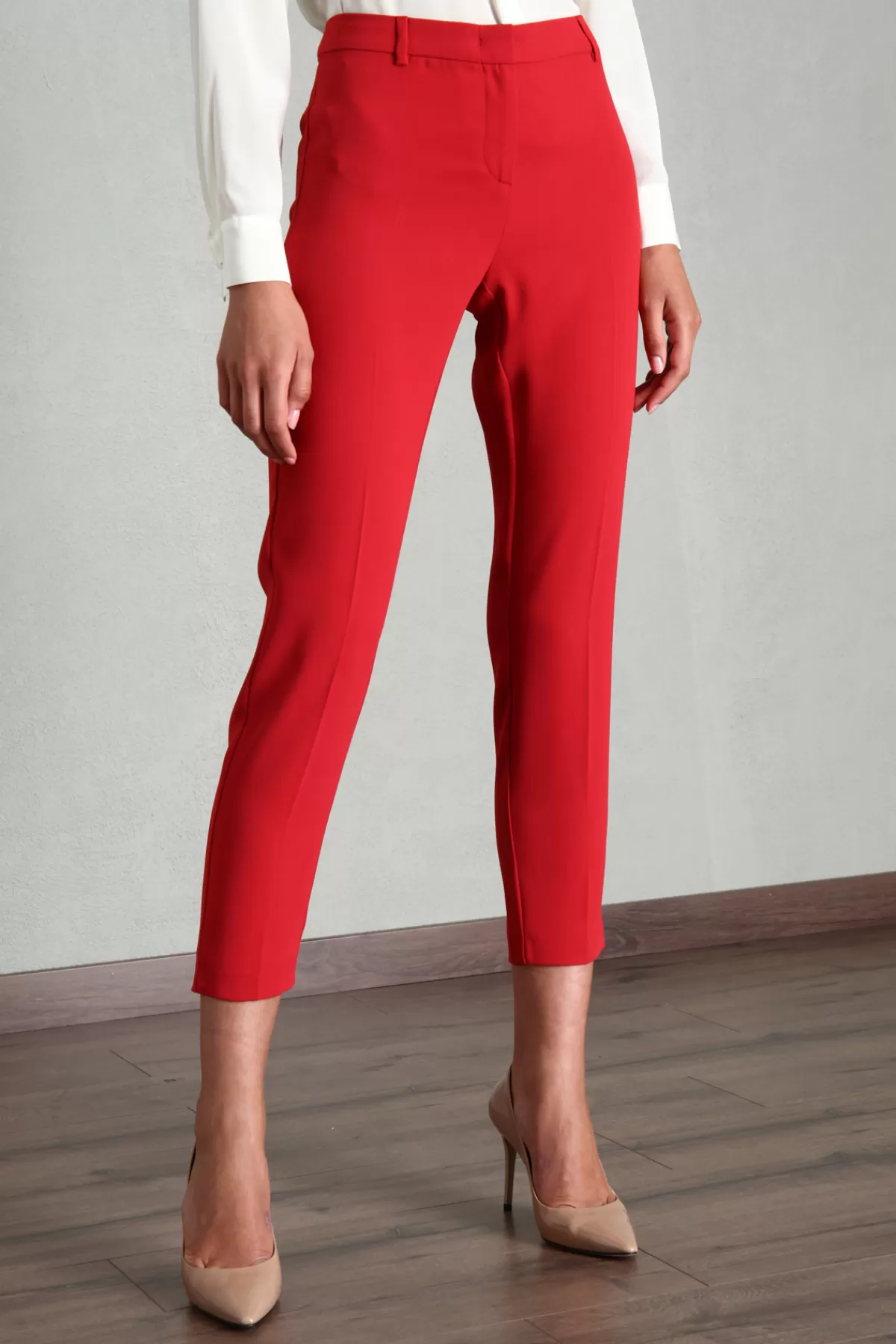 Fashion Market Pantaloni in enverse satin