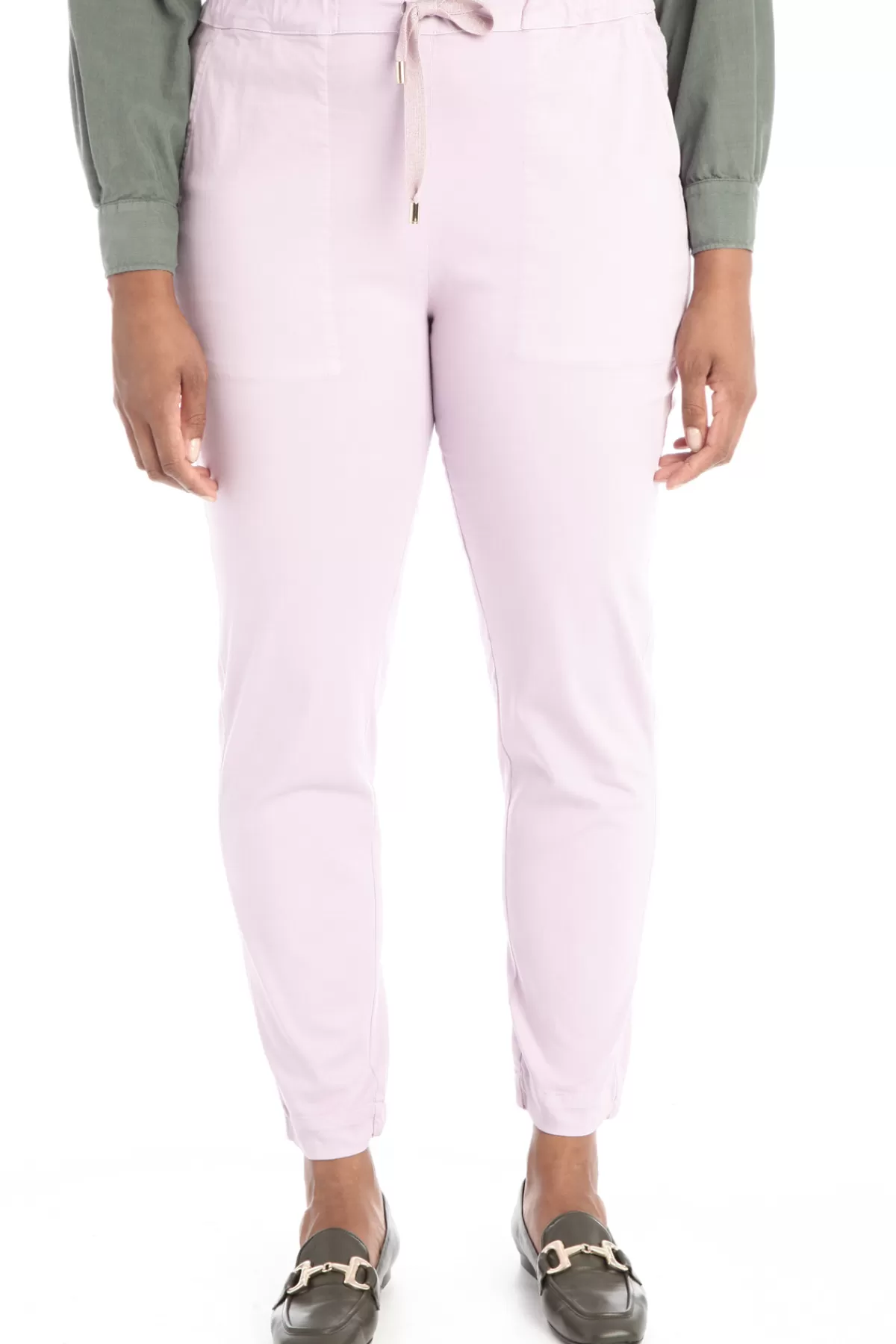 Fashion Market Pantaloni jogger in raso