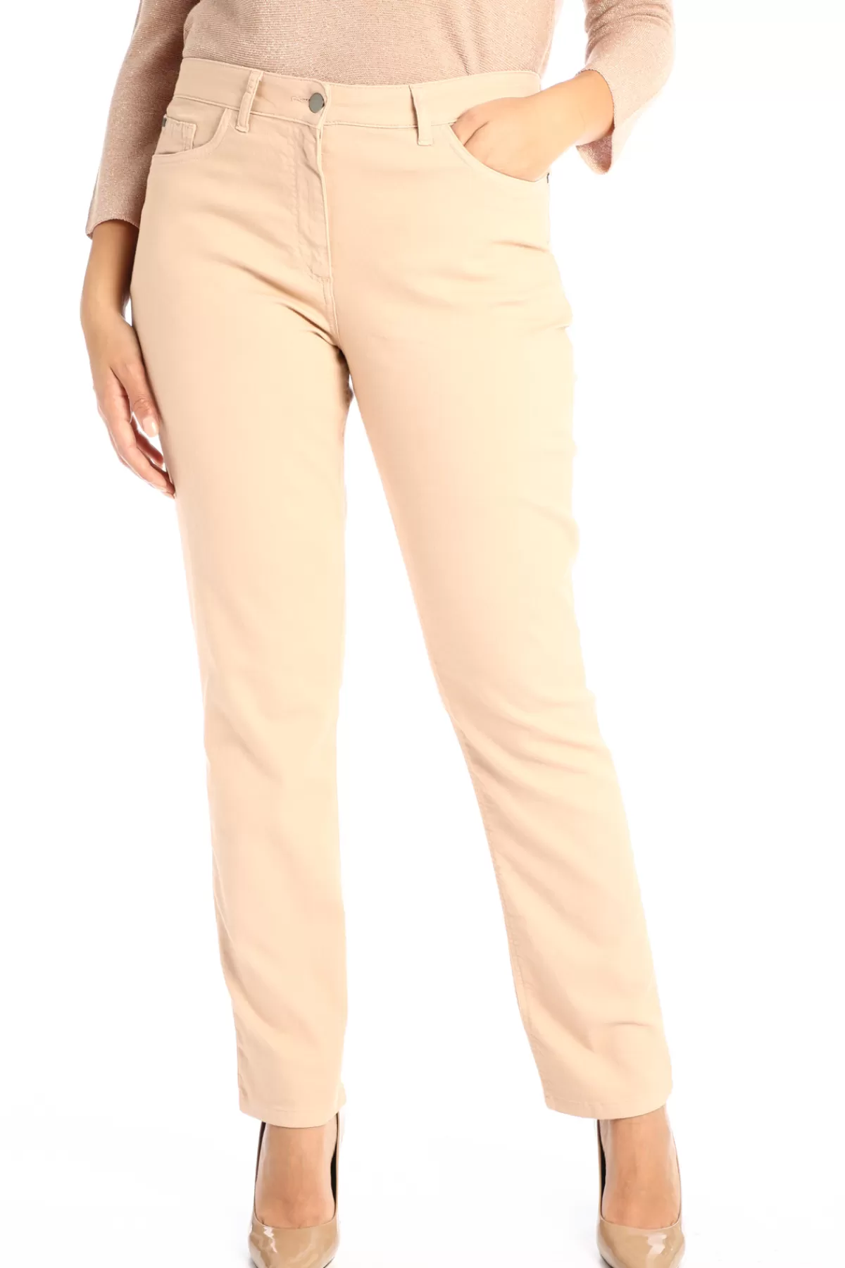 Fashion Market Pantaloni skinny in cotone