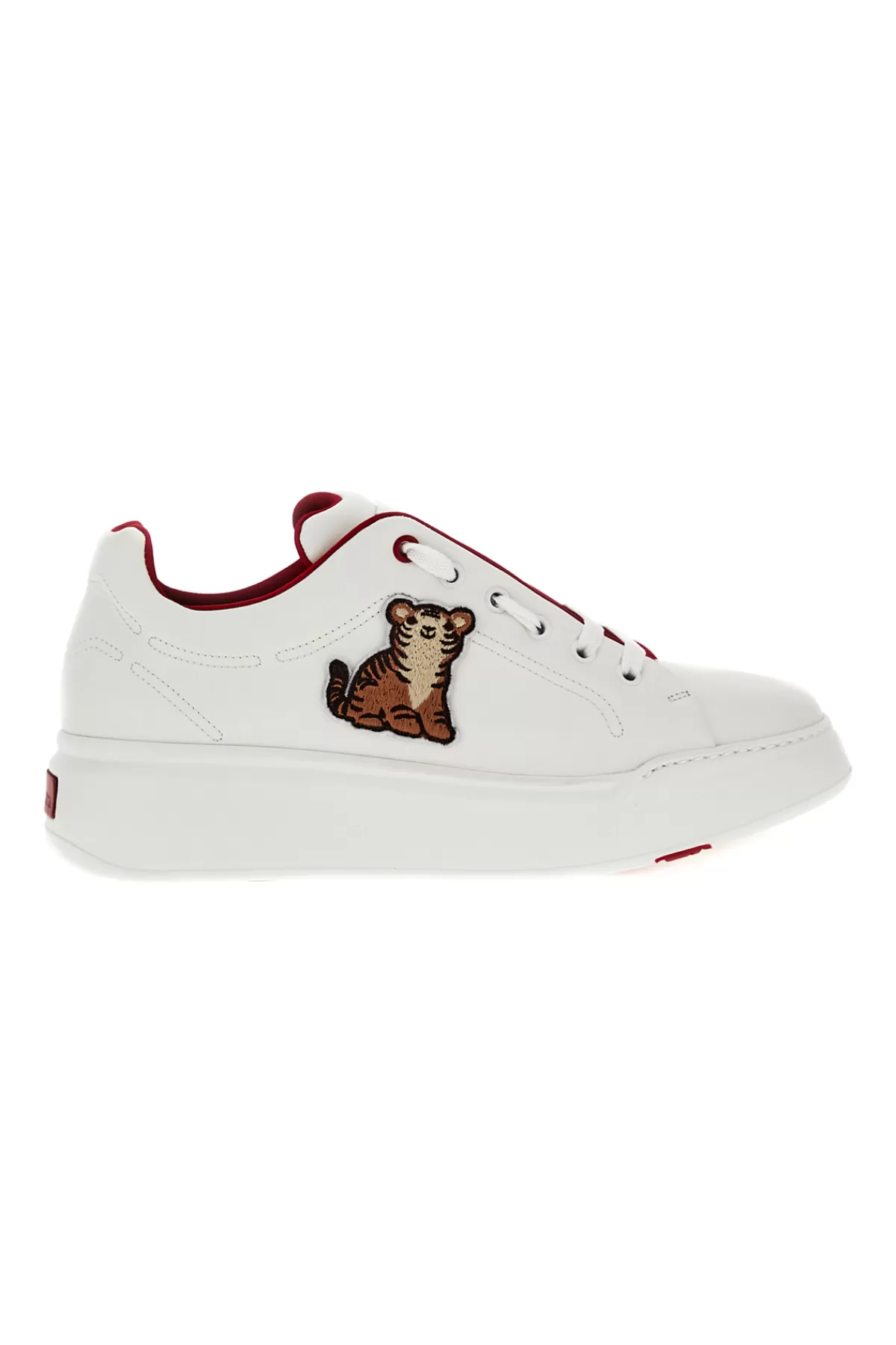 Fashion Market Sneakers in pelle con patch